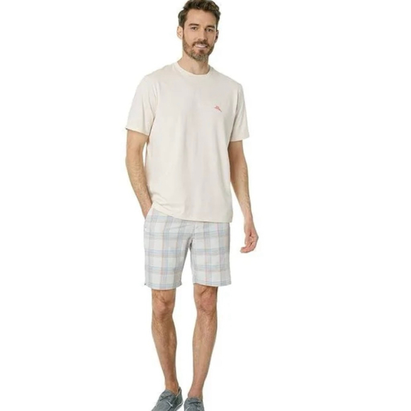 Men's Tommy Bahama Retro Surfside Tee XXL Vanilla Ice NWT - Picture 5 of 5